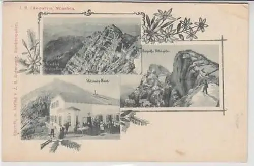 41654 Mehrbild Ak Watzmann Haus um 1900