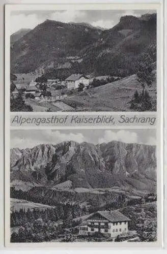 46404 Mehrbild Ak Sachrang Alpengasthof Kaiserblick 1930