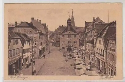 46486 Ak Bad Kissingen Marktplatz um 1930
