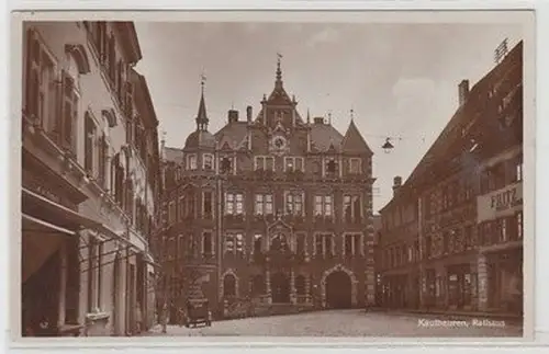 57866 Ak Kaufbeuren Rathaus 1930