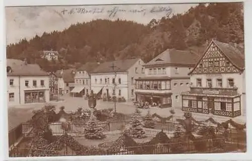 42480 Ak Kurort Berneck im Fichtelgebirge 1928