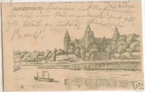 11352 Feldpost Ak Aschaffenburg Frauenverein 1914