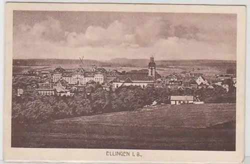 59306 Ak Ellingen in Bayern Totalansicht 1929