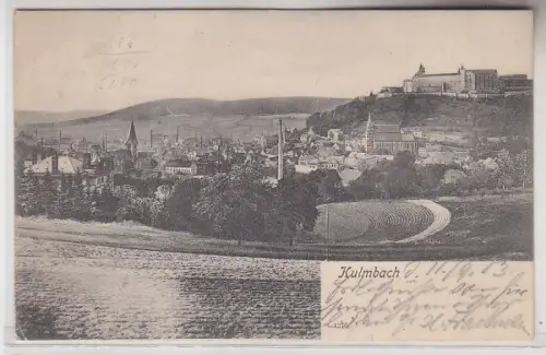 70180 Ak Kulmbach Totalansicht 1903