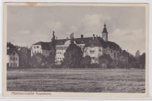 79333 Ak Rosenheim Mädchen Institut um 1930