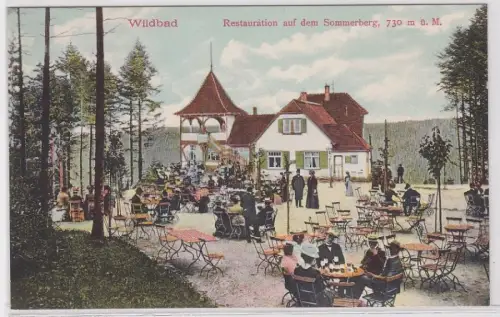 07281 AK Wildbad - Restauration auf dem Sommerberg mit Biergarten
