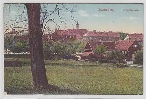 65936 Ak Gnadenberg in Bayern Gesamtansicht 1914