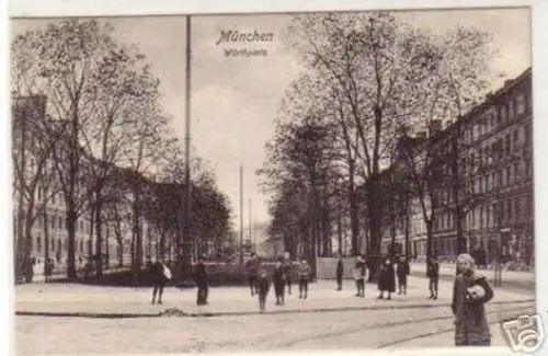 19525 Ak München Wörthplatz 1906