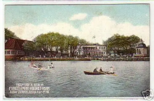 11315 Ak Treptow bei Berlin Etablissement um 1910