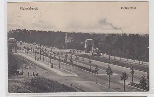 62703 Ak Pichelsberge Heerstrasse 1914