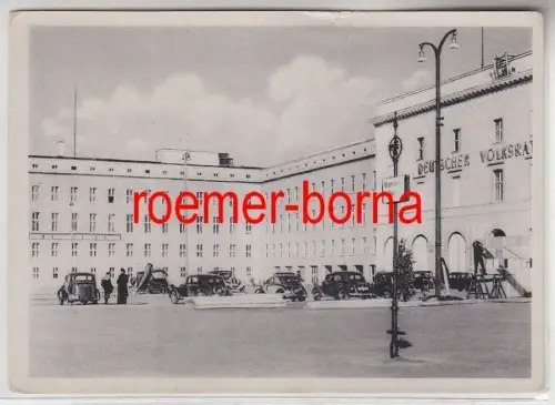 44628 Ak Berlin HO Gaststätten Deutscher Volksrat Thälmannplatz 1953