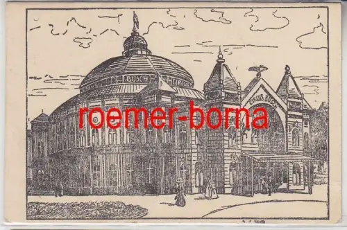 80101 Feldpost Ak Gruß aus dem Circus Busch Berlin 1917