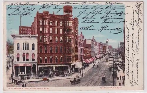 04676 Ak Michigan  Monroe Street, Grand Rapids 1905