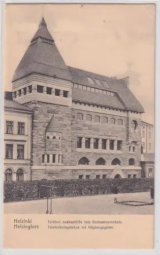 20739 Ak Helsinki Helsingfors Haus der Telefongesellschaft um 1910