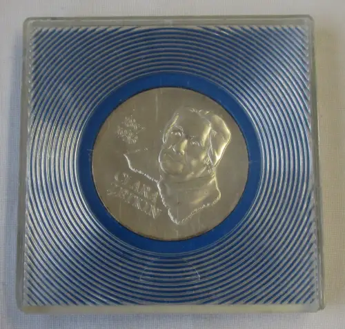 DDR Gedenk Münze 20 Mark Clara Zetkin 1982 Stempelglanz (137145)
