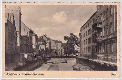 36033 Foto Ak Meißen - Klein Venedig um 1930