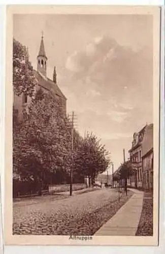 39225 Ak Altruppin Strassenansicht um 1930