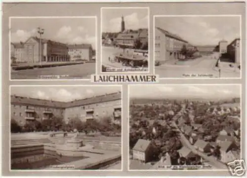 12019 Mehrbild Ak Lauchhammer Autobahnhof usw. 1968