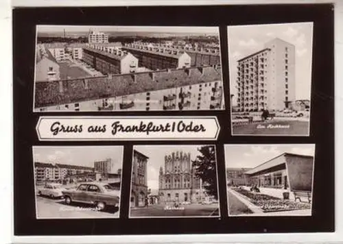 52973 Mehrbild Ak Gruß aus Frankfurt Oder 1966