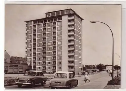 37467 Ak Brandenburg (Havel) neues Hochhaus 1966