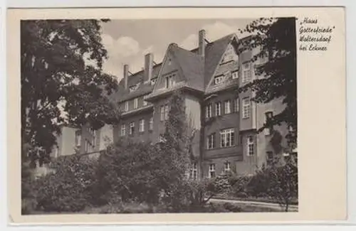 52575 Ak Woltersdorf bei Erkner "Haus Gottesfriede" 1956