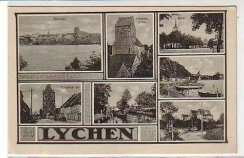 36725 Mehrbild Ak Lychen Markt usw. um 1940