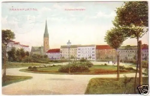 29425 Ak Frankfurt an der Oder Hohenzollernplatz 1910