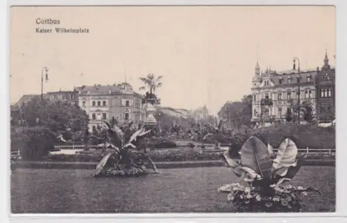98433 Ak Cottbus - Partie am Kaiser Wilhelmplatz 1909