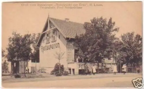 25458 Ak Gruß vom Restaurant Ziegenhals 1919