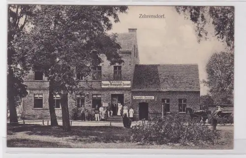 20344 Ak Zehrensdorf (Zossen) Kantine Truppenübungsplatz Zossen 1911
