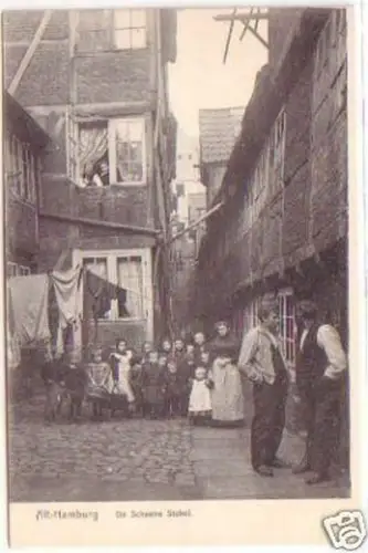 24484 Ak Alt Hamburg de Scheebe Stebel um 1906
