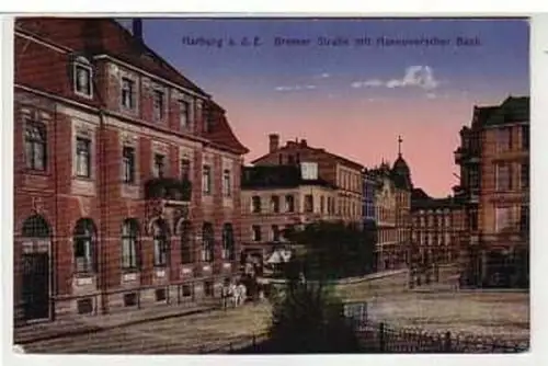 38622 Ak Harburg Bremer Strasse mit Hannoverscher Bank
