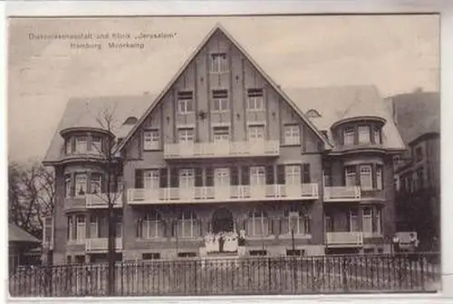 17521 Ak Hamburg Moorkamp Diakonissenanstalt und Klinik "Jerusalem" 1913