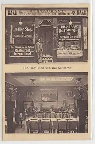 16924 Ak Hamburg St. Pauli Reeperbahn 106 um 1930