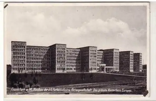 41422 Ak Frankfurt am Main Neubau IG Farben um 1940