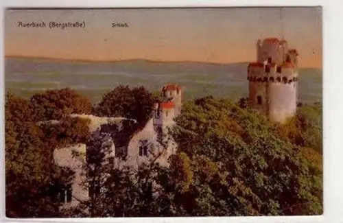 18507 Ak Auerbach (Bergstrasse) Schloß 1910