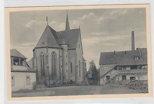 12416 Ak fürstliches Hofgut Altenberg Klosterkirche um 1930