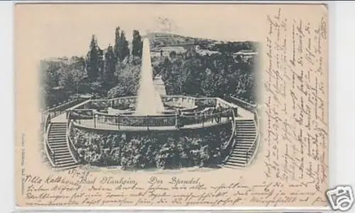 08869 Ak Bad Nauheim der Sprudel 1898