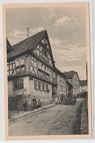63361 Ak Fachwerkbau Oberkleen um 1930