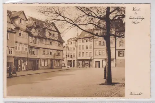 88644 Ak Kassel die 1000jährige Stadt Holzmarkt um 1940