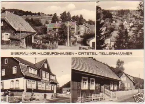 00042 Mehrbild Ak Biberau Kreis Hildburghausen 1981