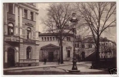 07990 Ak Erfurt Stadttheater 1908