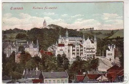17277 Ak Eisenach Kurhaus Fürstenhof 1908
