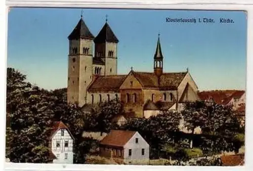 43010 Ak Klosterlausnitz in Thüringen Kirche um 1910