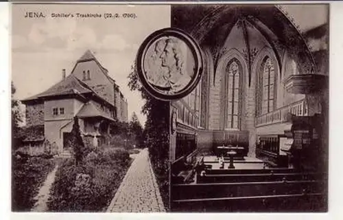 43045 Ak Jena Schillers Traukirche 22.2.1790, um 1910