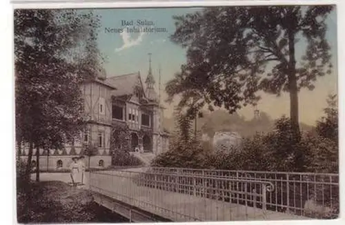 56006 Ak Bad Sulza neues Inhalatorium 1916