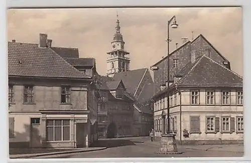 62258 Ak Bad Langensalza Blick von der Wilhelm Pieck Promenade 1959