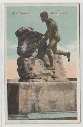 64306 Ak Nordhausen Balzerbrunnen um 1920