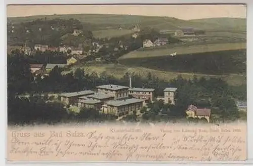 56010 Ak Gruß aus Bad Sulza Kinderheilbad 1900