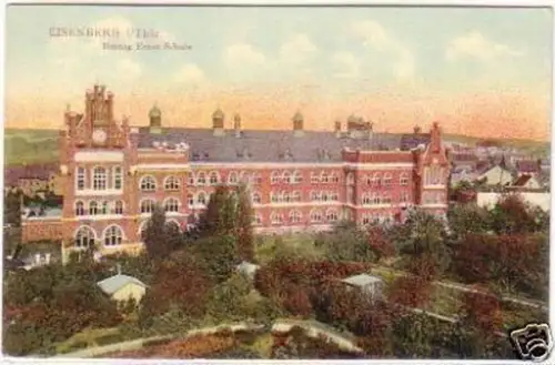 27976 Eisenberg in Thür. Herzog Ernst Schule um 1910